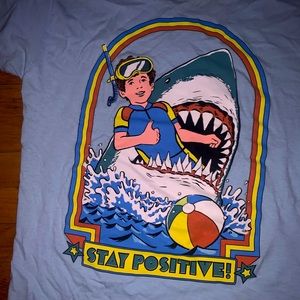 Stay Oositive Steve. Rhodes Large shirt